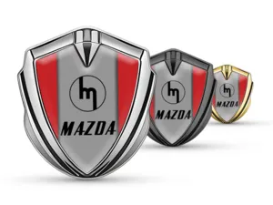 Mazda Emblème Métal Insigne Luxe Conception Alliage